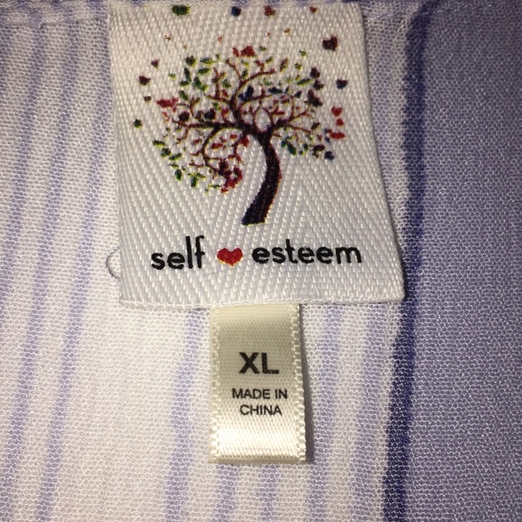 Self-esteem shirt blouse Size XL - Picture 6 of 8
